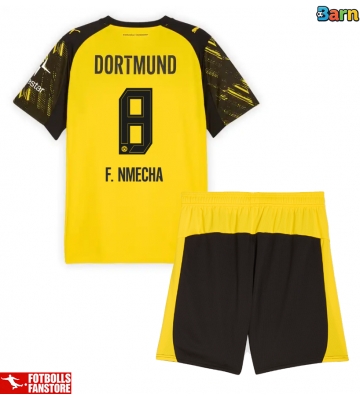 Borussia Dortmund Felix Nmecha #8 Hemmatröja Barn 2025-26 Kortärmad (+ Korta byxor)